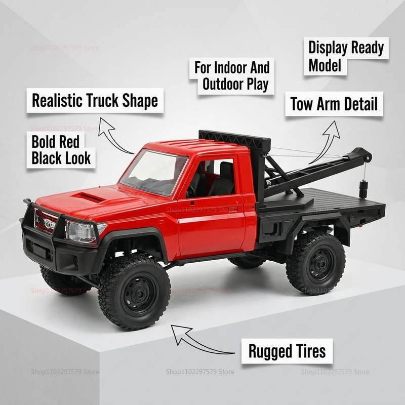 Caminhão RC Rock Crawler 4x4 M - Dirt Brush Interior avaliação e preço