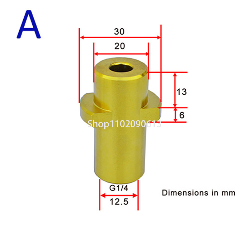 1pc adaptador de metal bocal e - Pressure Washer Foam Gun avaliação e preço