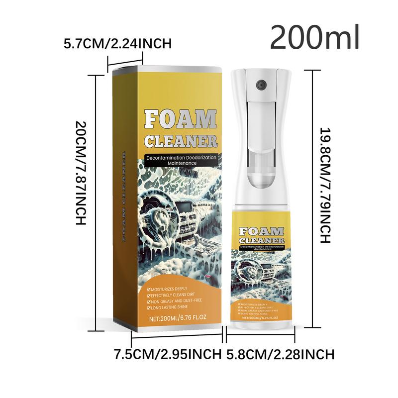 Spray De Limpeza De Espuma Mul - Leather Cleaner Interior avaliação e preço